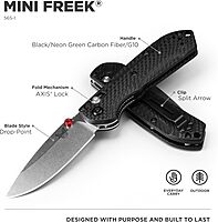 BENCHMADE Mini Freek 565 Folding EDC Knife