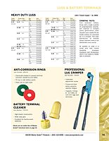 ANCOR MARINE GRADE 242247 Electrical Heavy Duty Tinned Copper Lugs (6-Gauge, Size 1/2 Screw, 10-Pack)