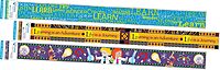 Barker Creek Double-Sided Border, Learning, Trim Out Bulletin Boards and Create Colorful Displays with 105' of Designer Double-Sided Border, 3" x 105', Set of 3 (4046)