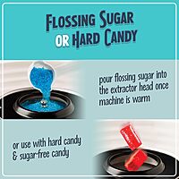 Nostalgia Classic Countertop Cotton Candy Machine, Manual, Retro Vintage Candy Maker Includes 2 Reusable Cones & Scoop