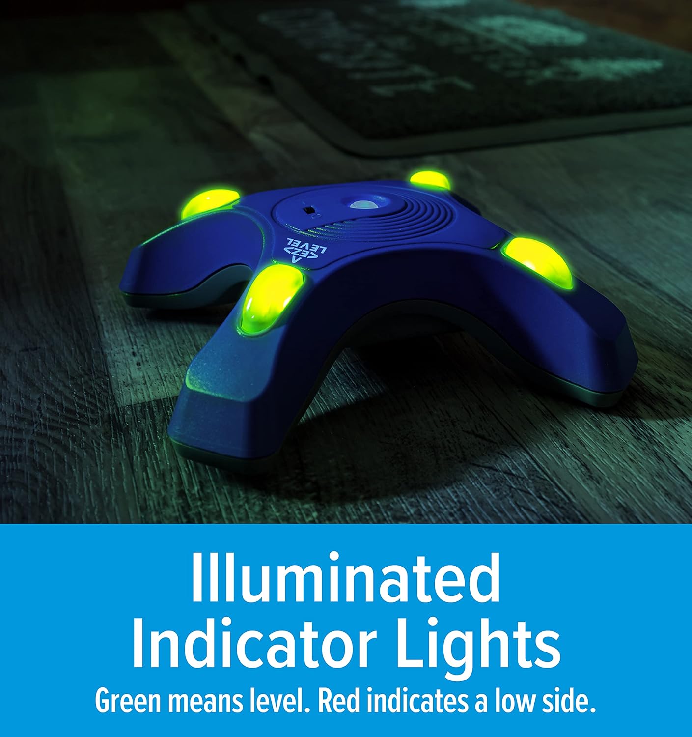 Camco Camper/RV EZ Level - Features Illuminated Indicator Lights & Automatic Shut-Off Function when Not in-Use