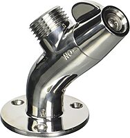 Scandvik Ceramic Angled Washdown Valve - SS Spigot
