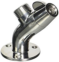 Scandvik Ceramic Angled Washdown Valve - SS Spigot