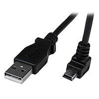 StarTech.com Angled Mini USB Cable - USB A to Mini B