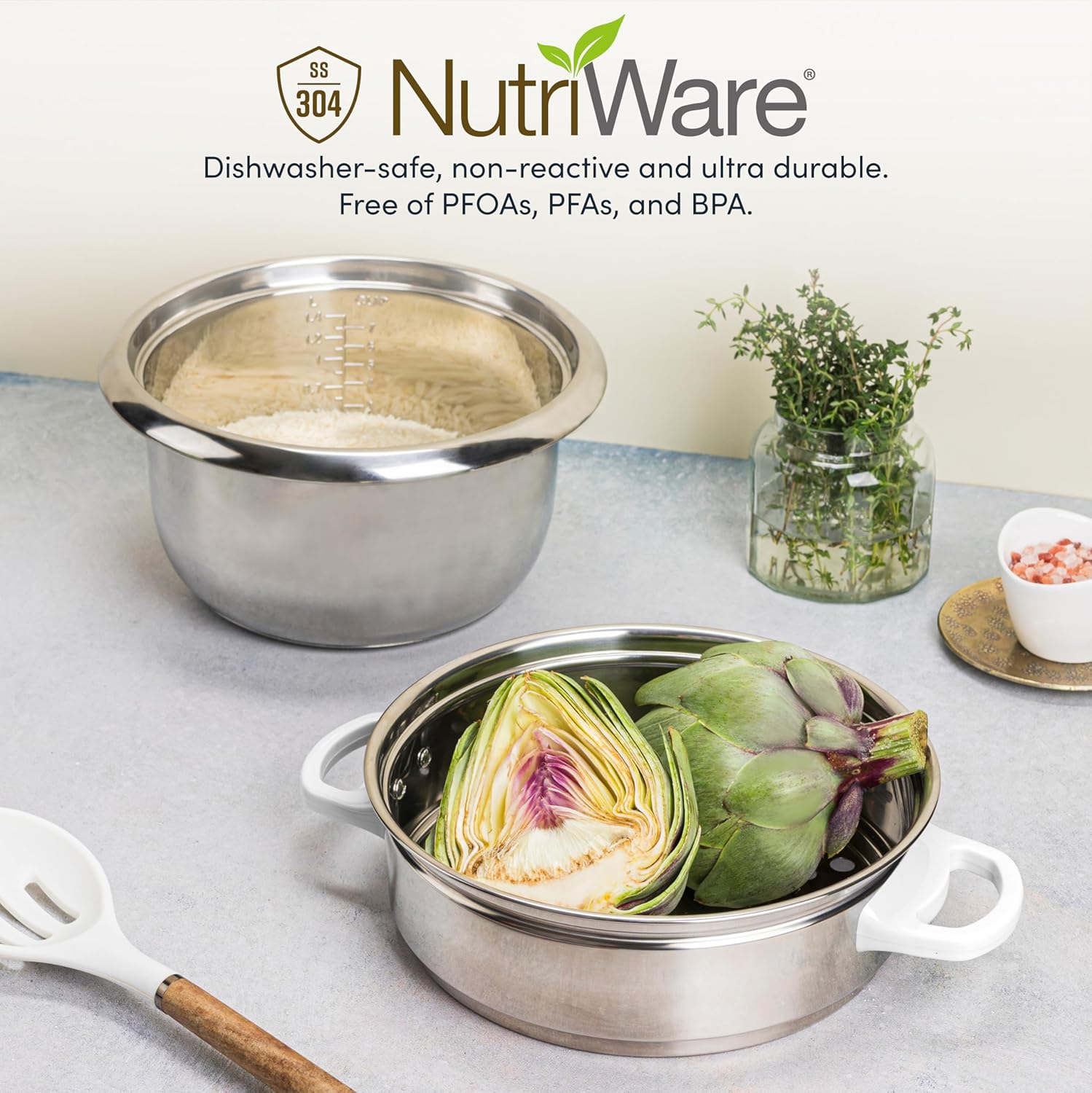 Aroma Housewares NutriWare - Arrocera digital de 14 tazas