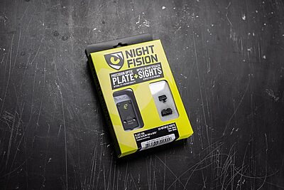 Optic Plate and Co-Witness Sight Set Compatible with Holosun 507K x2 or 407K to Glock 43X/48 MOS Models