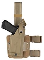 SAFARILAND 6004 Drop-Leg Tactical Holster with SLS Rotating Hood