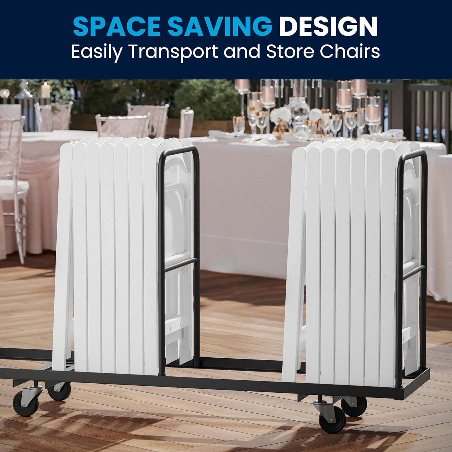 Flash Furniture Hercules Series Folding Chair - Resin Event Chair