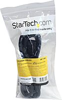 StarTech.com Heavy Duty IEC 60320 C14 to C15 Power Cord, 14AWG 15A 250V, UL Listed