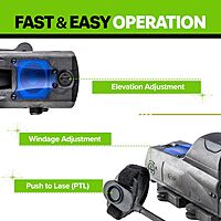 MEPROLIGHT MEPRO MOR Multi-Purpose Reflex Electro Optic Mil-Spec Red Dot Sight