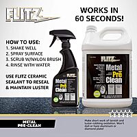 FLITZ Metal Pre-Clean - All Metals Cleaner & Rust Remover