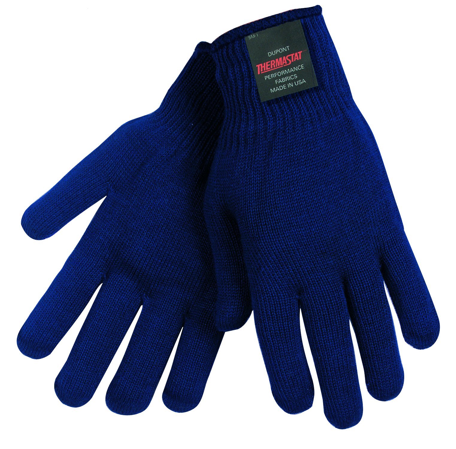 MCR Safety 9622 Dupont Thermostat 10-Gauge String Knits Gloves, Blue, 1-Pair