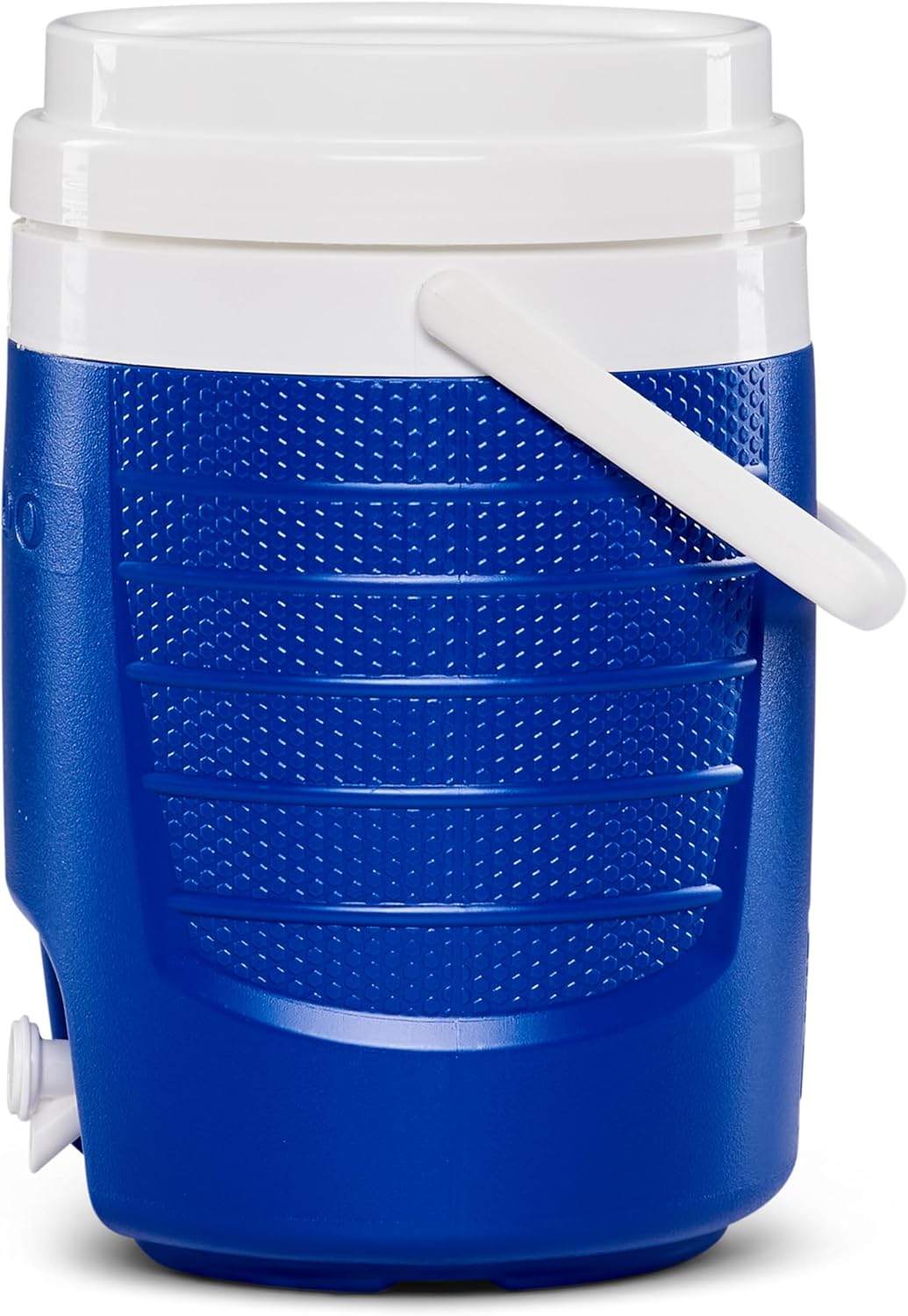 Igloo 2 Gallon Portable Sports Cooler Water Beverage Dispenser, Insulated Cooler Dispenser, Majestic Blue