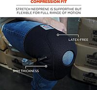 Ergodyne ProFlex Neoprene Compression Knee Sleeve