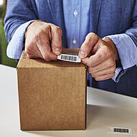 DYMO Authentic LW Multi-Purpose Labels DYMO Labels for LabelWriter Printers Great for Barcodes 1" x 2-1/8" 1 Roll of 500 1