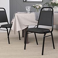 Flash Furniture HERCULES Series Trapezoidal Back Stacking Banquet Chair