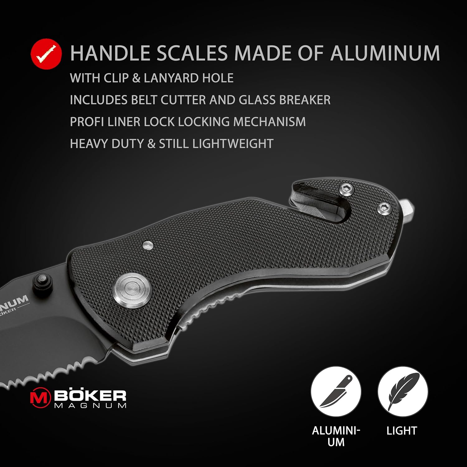 Magnum Compact Rescue Knife