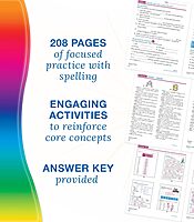 Spectrum Spelling Workbook Grade 4, Ages 9 to 10, 4th Grade Spelling Workbook, Handwriting Practice with Vowels, Diagraphs, Parts of Speech, and ... English Dictionary - 208 Pages (Volume 31)