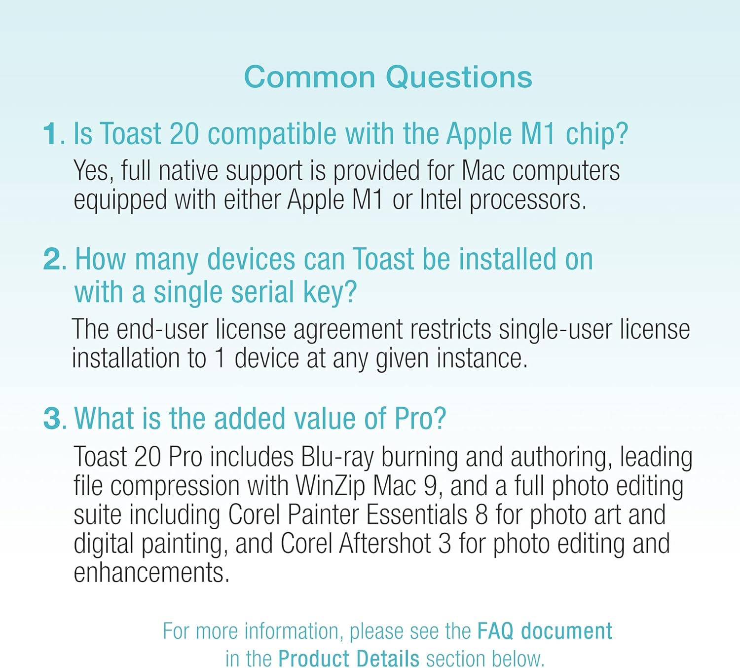 Roxio Toast 20 Titanium | CD & DVD Burner for Mac | Digital Media Management Software Suite [Mac Disc] Mac Disc Titanium