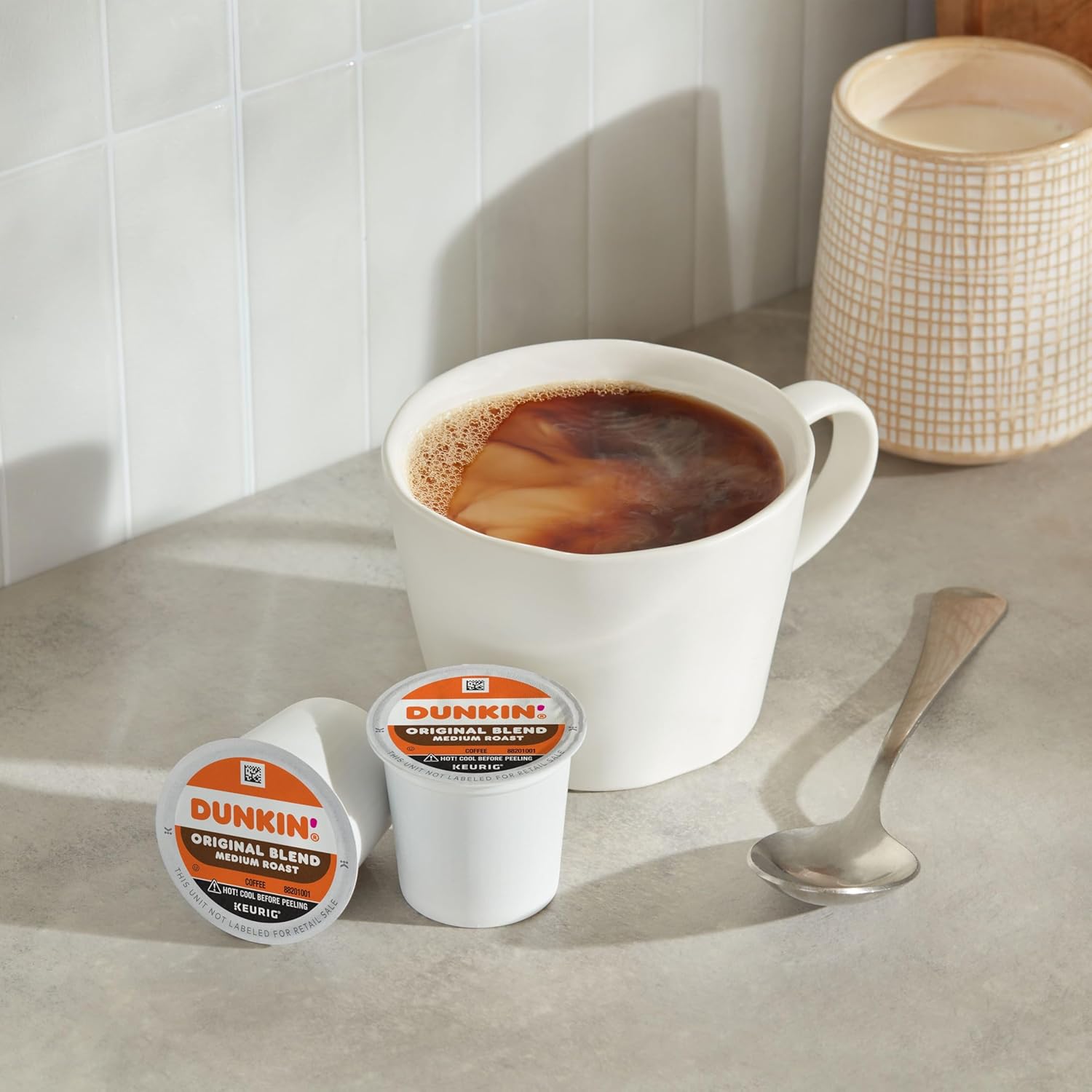 Dunkin' Original Blend Coffee, Medium Roast, K-Cup Pods, 22 Count Boxes (Pack of 4)