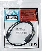TRIPP LITE P005 Heavy-Duty C14 to C13 Power Extension Cord, 14 AWG, 15A