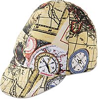 Reversible Soft Brim Comfort Crown Cap, Cotton, Asst Colors, Size 7 1/4, 12/Pack