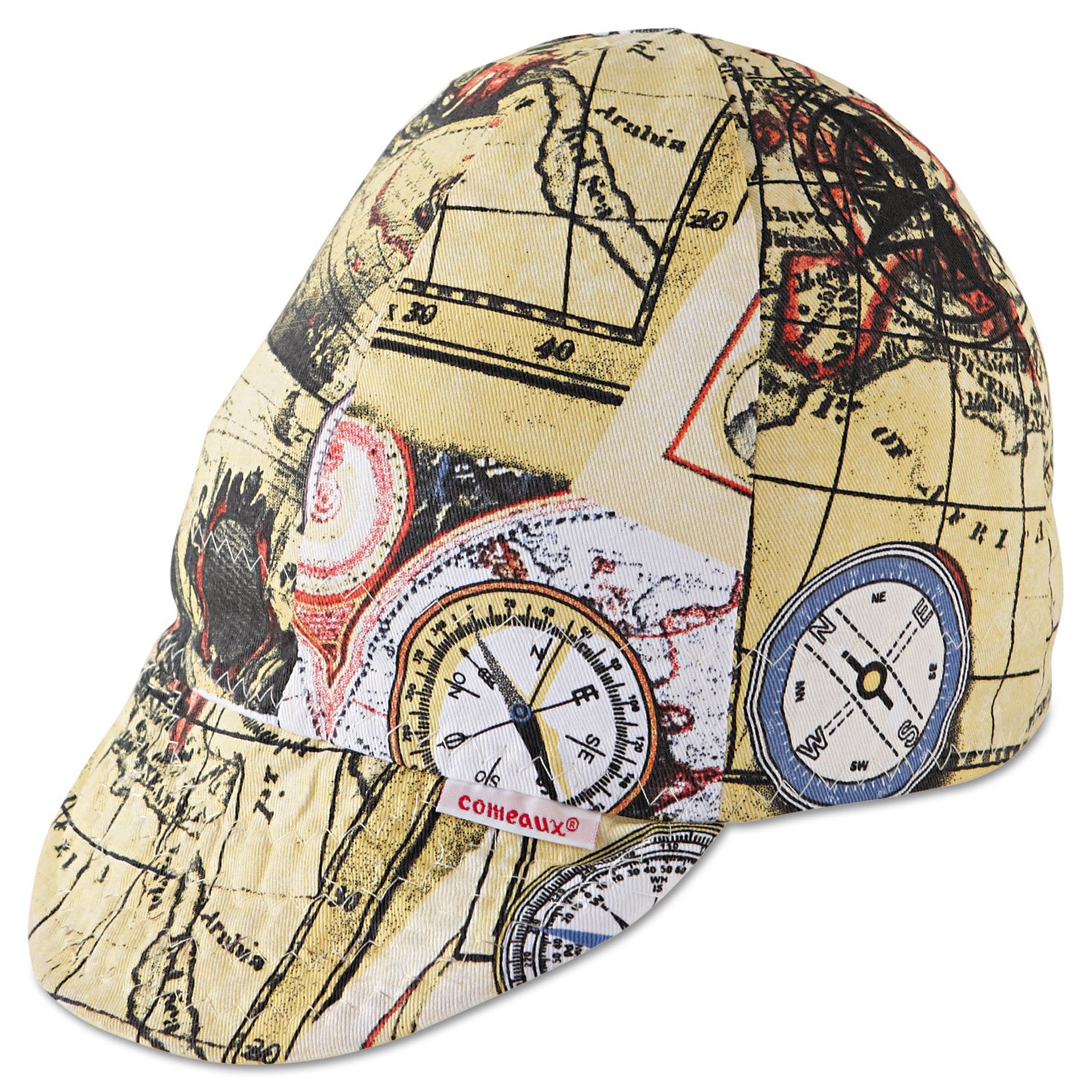 Reversible Soft Brim Comfort Crown Cap, Cotton, Asst Colors, Size 7 1/4, 12/Pack