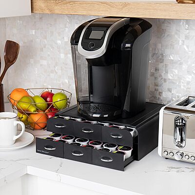 MIND READER Single Serve Coffee Pod Organizer - Countertop Drawer