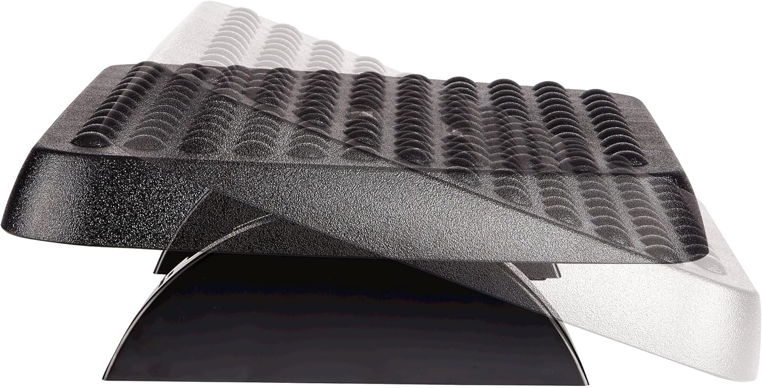 Fellowes 48121 Standard Foot Rest, Graphite Graphite 3.75" x 17.63" x 13.13" Standard Footrest