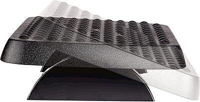 Fellowes 48121 Standard Foot Rest, Graphite Graphite 3.75" x 17.63" x 13.13" Standard Footrest