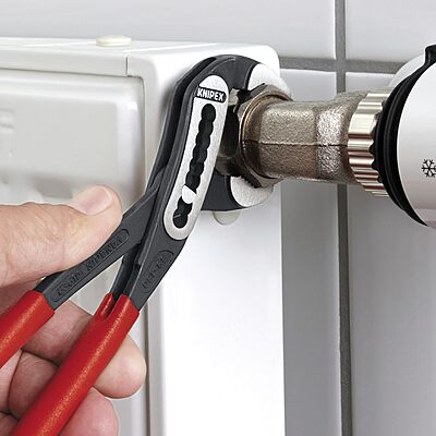 KNIPEX 3 Piece Alligator Pliers Set (7, 10, & 12) & Klein Tools 11-in-1 Impact Rated Multi-Bit Screwdriver/Nut Driver