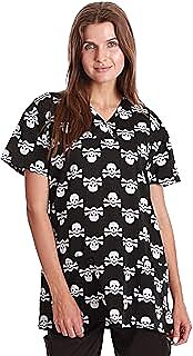 Scrub Tops Mujeres Halloween Estampado 2025 Scrub Tops Mujeres Halloween Estampado 2025