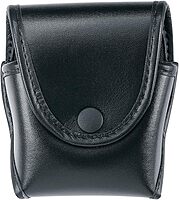 Uncle Mike's Double Cuff Case with Flap Duty Cuff Case Kodra Black Double, Card 88571