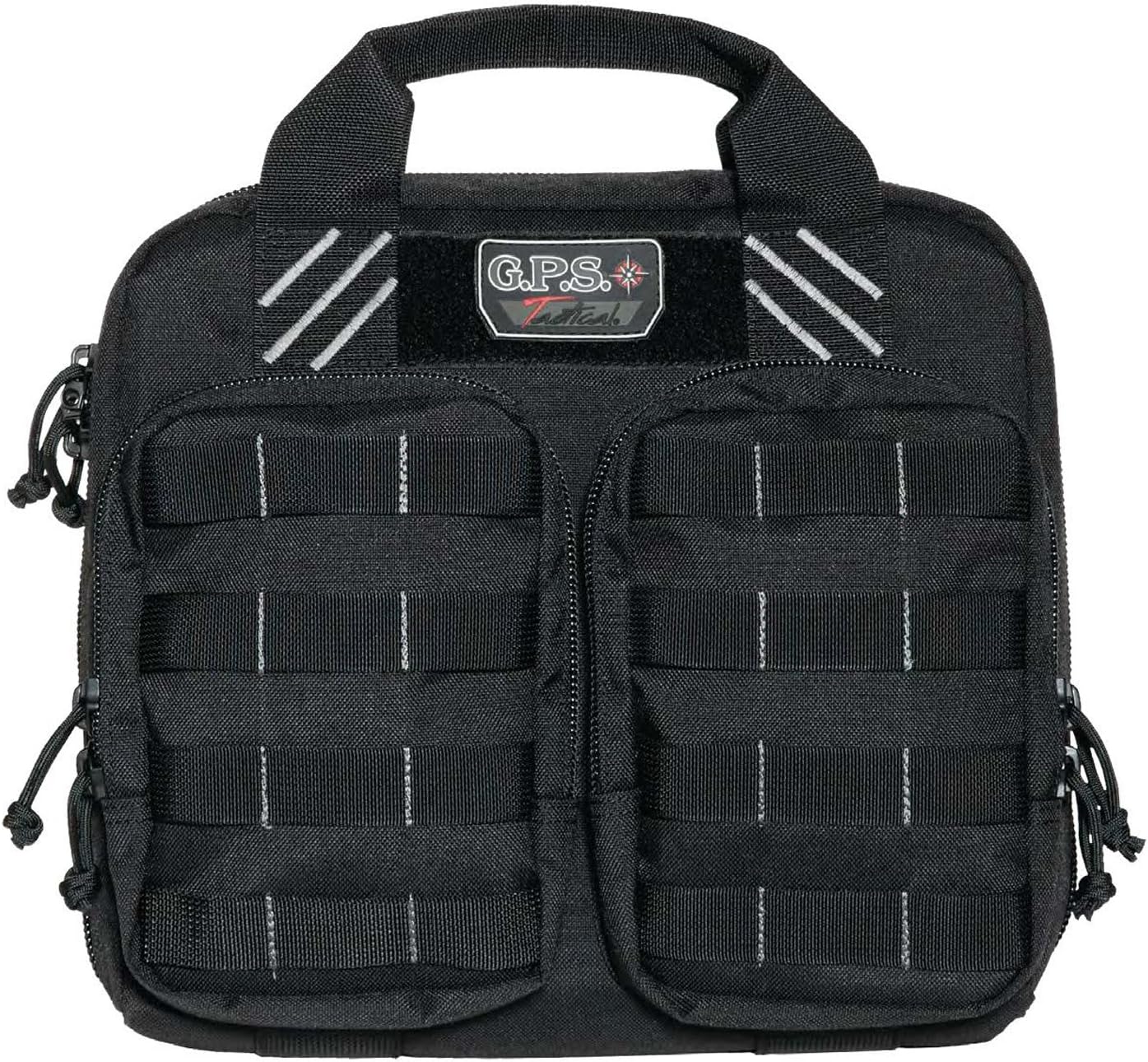 G.P.S. Tactical Double Pistol Case Range Bag