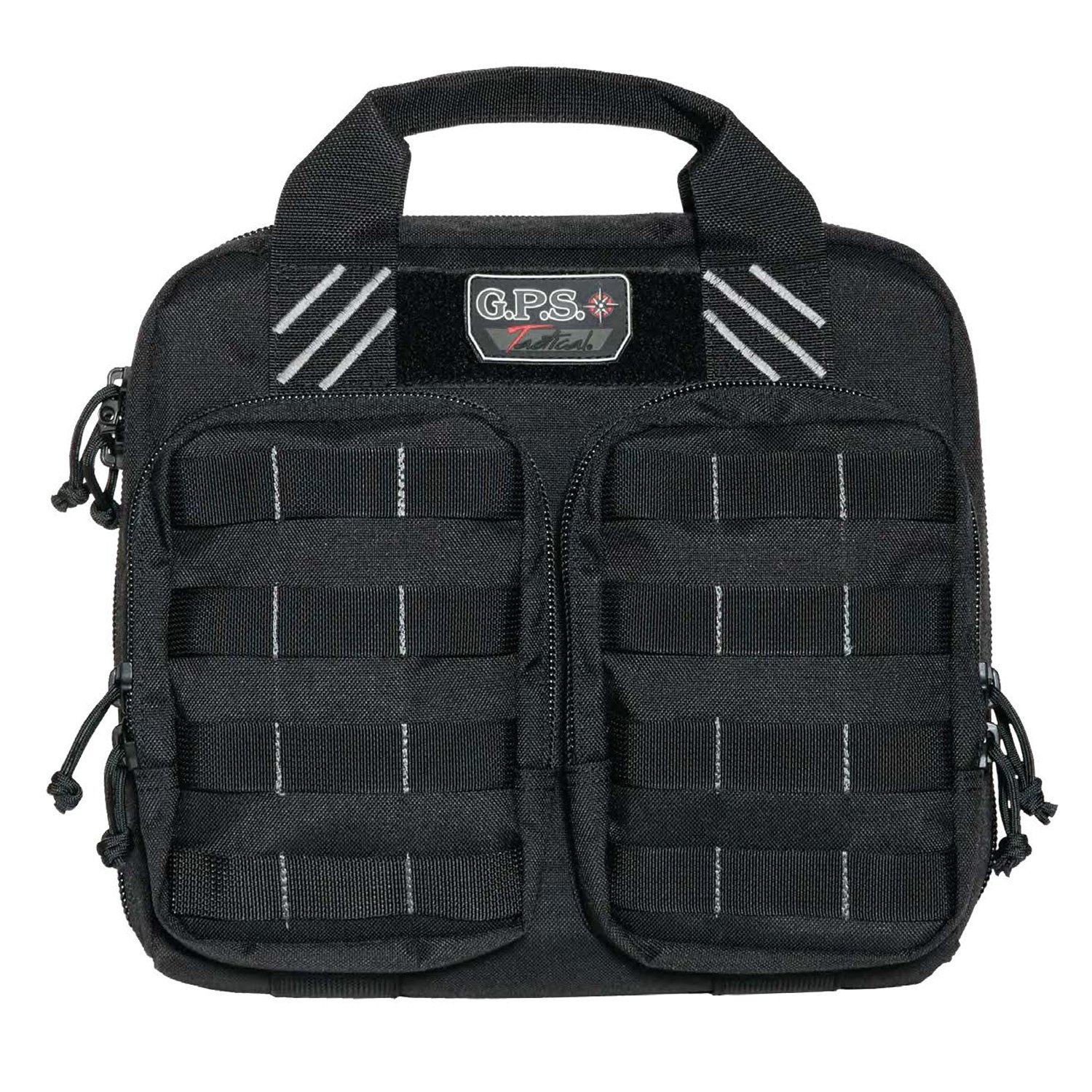 G.P.S. Tactical Double Pistol Case Range Bag