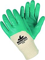 MCR SAFETY Predatouch 9790 Nitrile Palm Coated Knit Wrist Work Gloves