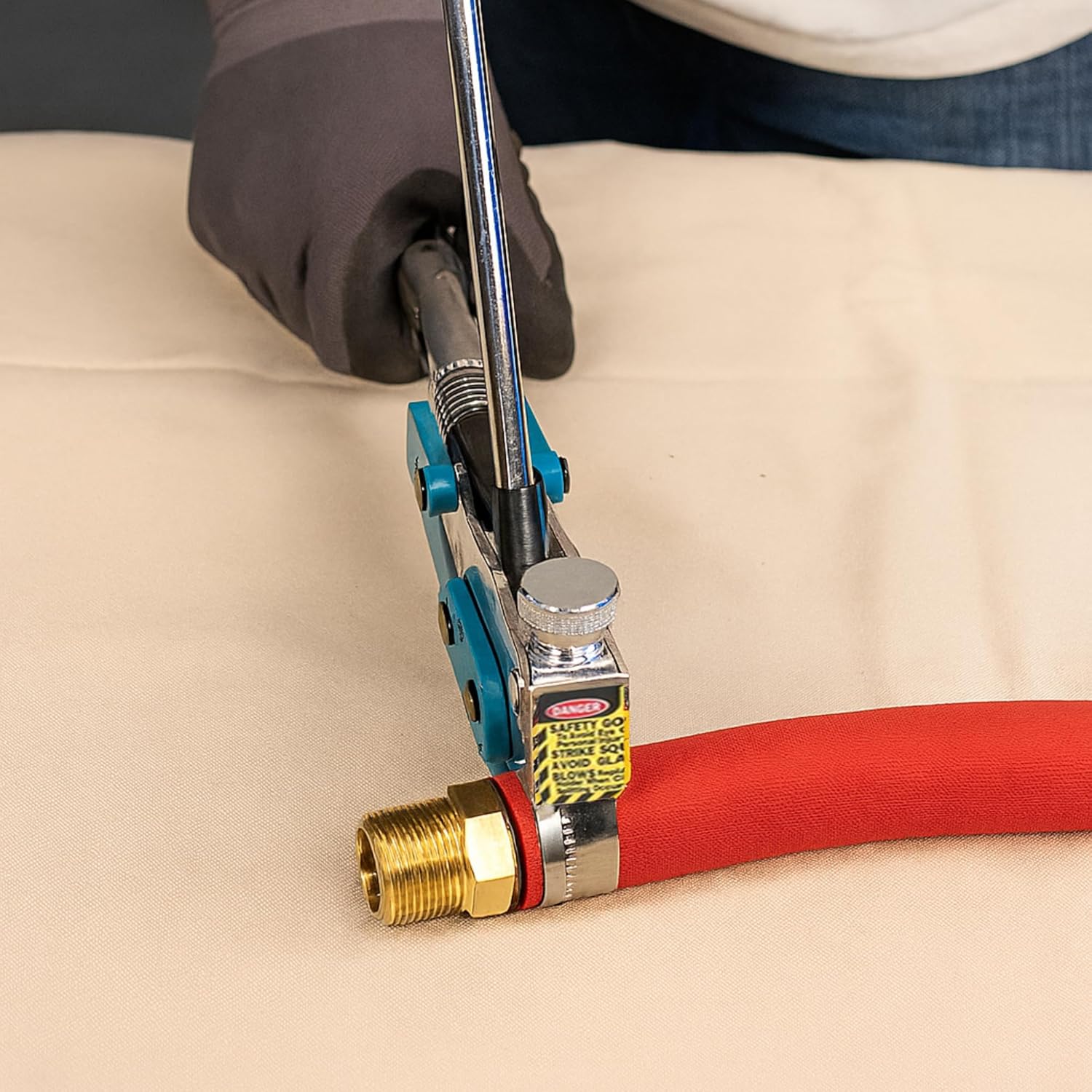 BAND-IT T30069 Center Punch Tool, Includes Adapter For 3/8" Wide Center Punch Clamps