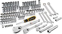GEARWRENCH 118 Pc. 1/4", 3/8" & 1/2" Drive 6 & 12 Pt. Mechanics Tool Set, Standard & Deep, SAE/Metric - 83001D