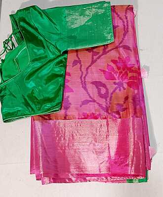 J157: Ready To Ship Beautiful Saree With Stitched Blouse