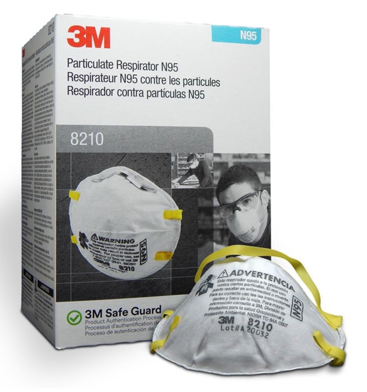 DUST MASK N95 3M 8210