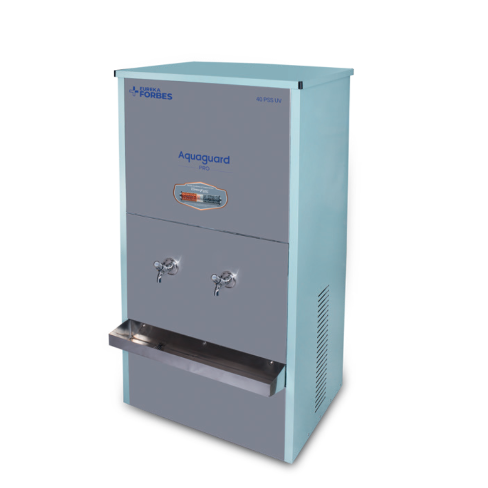 Side view of Aquaguard Pro Pure Chill 40 PSS, UV Water Treatment System