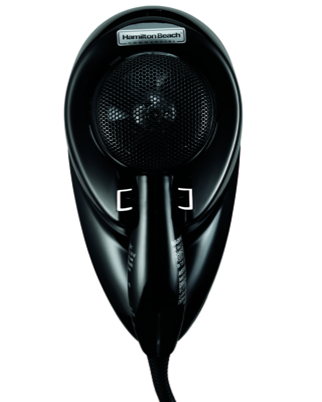 Hamilton Beach Wall-Mount Hair Dryer Black 1500 Watts