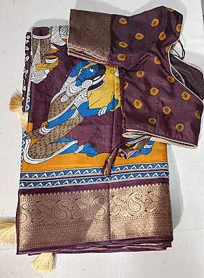 J168: Ready To Ship Beautiful Saree With Stitched Blouse