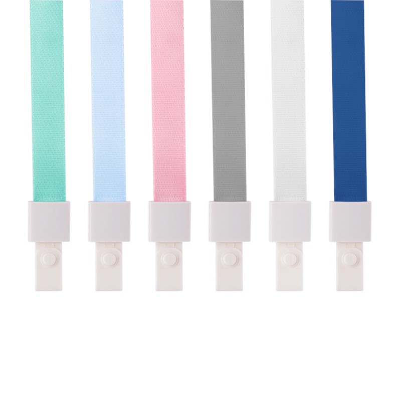 DELI 8353 LANYARD BLUE 1.5CM, Pack of 12pcs