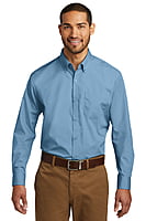 W100 CAMISA CABALLERO ML PORT AUTHORITY CAREFREE