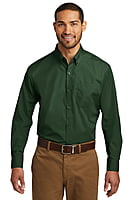 W100 CAMISA CABALLERO ML PORT AUTHORITY CAREFREE