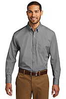 W100 CAMISA CABALLERO ML PORT AUTHORITY CAREFREE