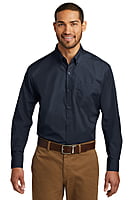 W100 CAMISA CABALLERO ML PORT AUTHORITY CAREFREE