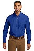 W100 CAMISA CABALLERO ML PORT AUTHORITY CAREFREE