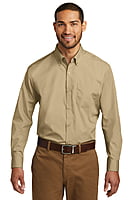W100 CAMISA CABALLERO ML PORT AUTHORITY CAREFREE